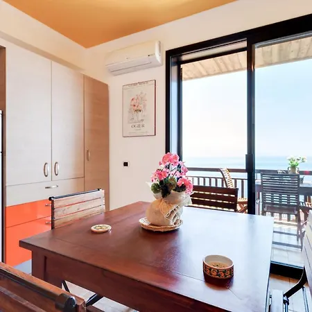 Taormina Panoramic Seaview Apartment Exterior foto